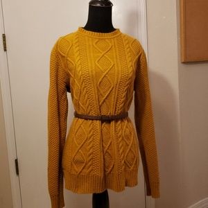 Mustard Knit Sweater from Old Navy